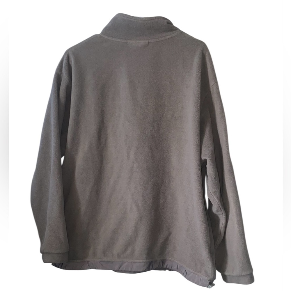 Essentials Gray Half-Zip Sweater - image 2